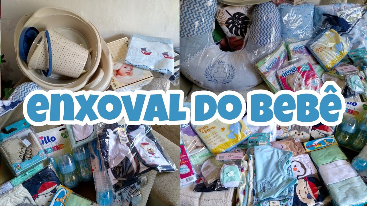 ENXOVAL do BEBÊ-O QUE COMPREI-QUANTIDADES-VALORES E DICAS