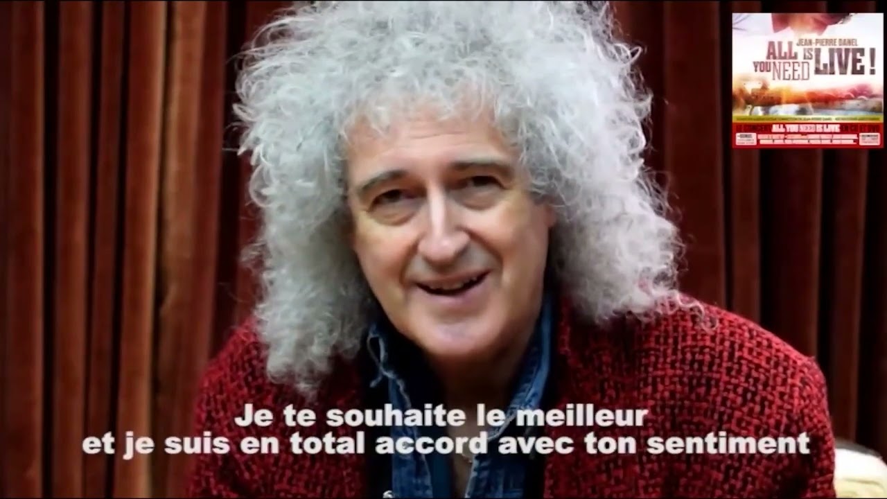 Brian May parle de Jean-Pierre Danel