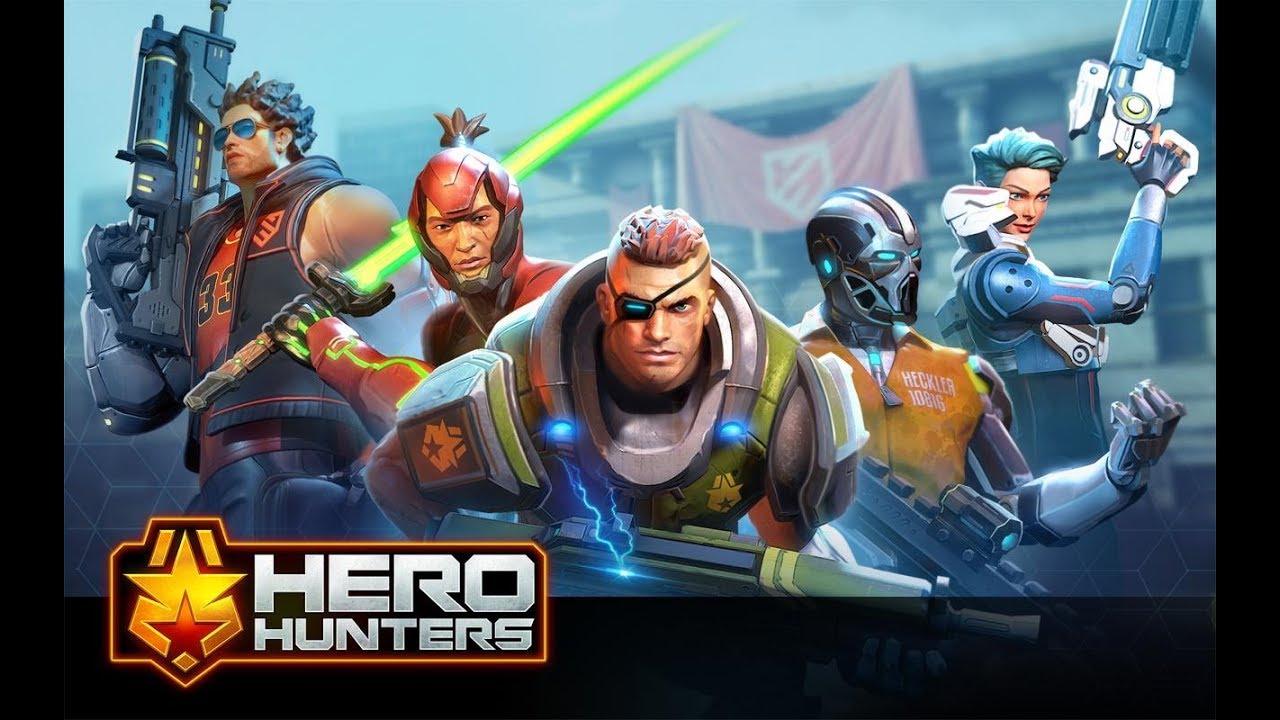 NOVO JOGO DE TIRO AO RPG BASEADO EM EQUIPE PARA ANDROID  E IOS /Hero Hunters