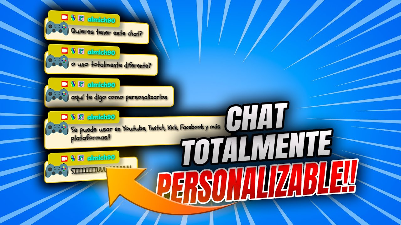 🔥 El MEJOR chatbox para tus streams!! (cualquier plataforma) Chatbbox OBS