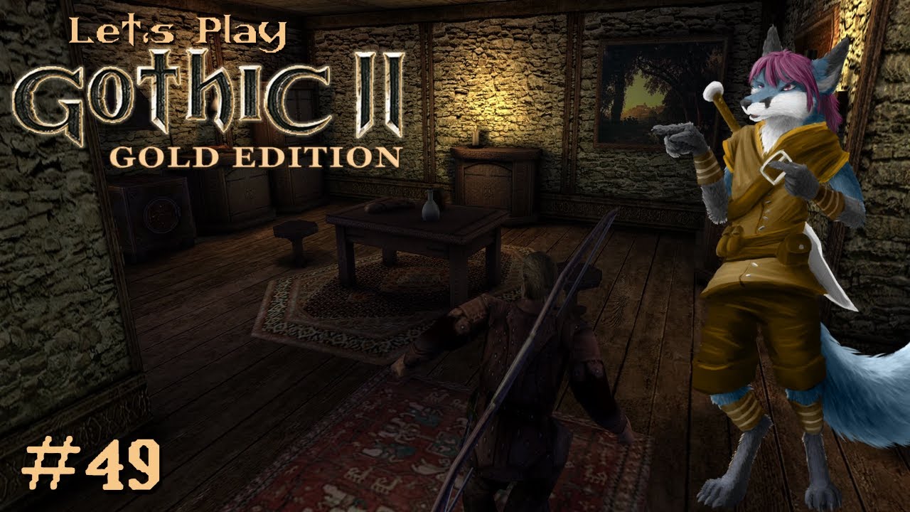 Let's Play Gothic II: Die Nacht des Raben 🗡️49 - Das obere Viertel bei Nacht