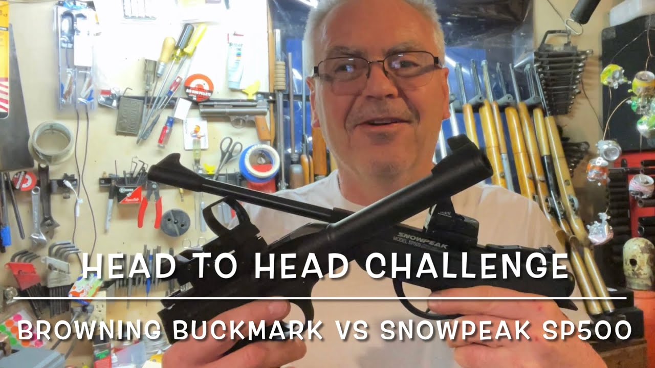 Budget head to head challenge: Browning Buckmark vs Snowpeak SP500 both with red dots!