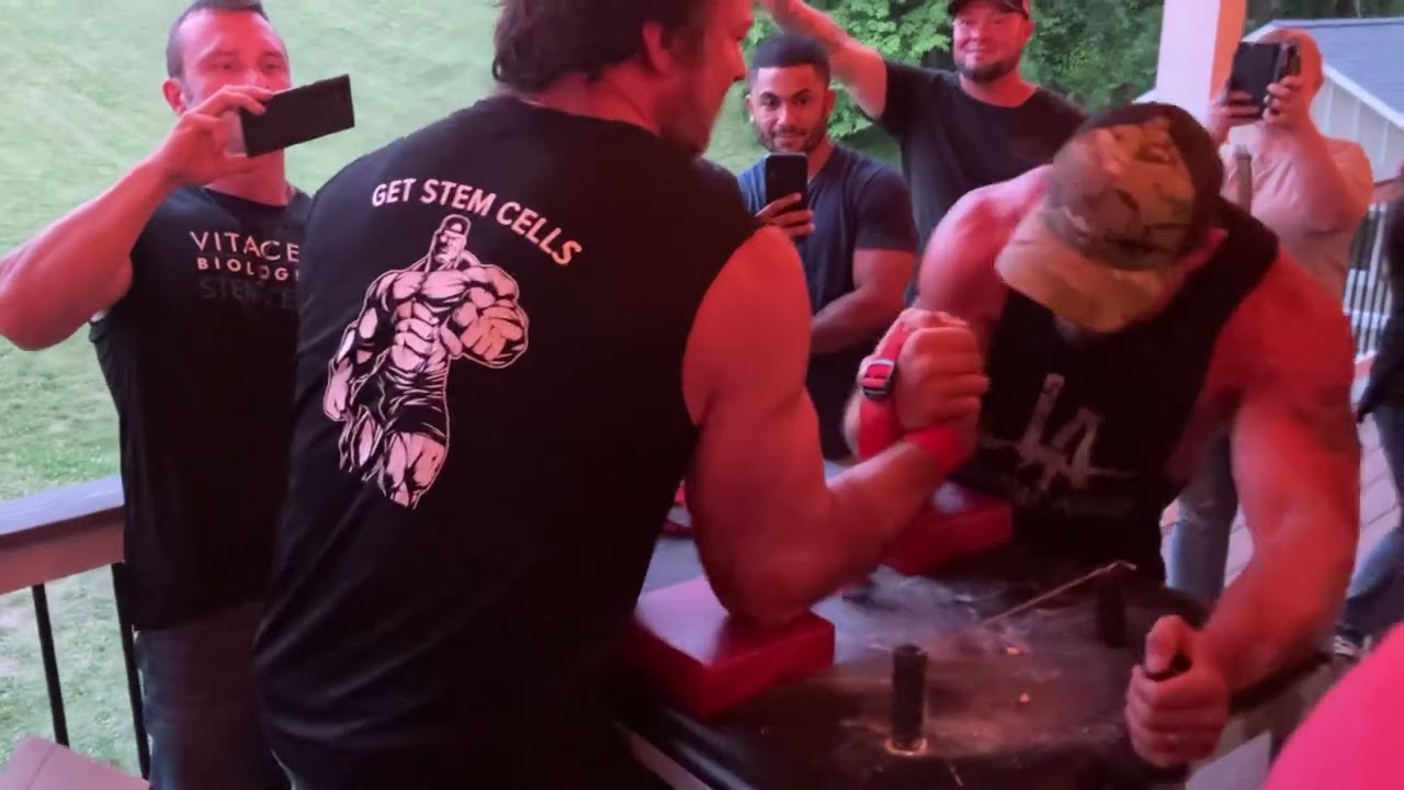 Devon Larratt vs Paul Linn after pull