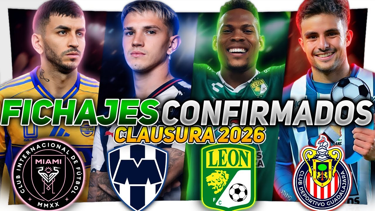 &iexcl;TODOS los FICHAJES AL MOMENTO! &iexcl;CORREA al MIAMI! &iexcl;MTY paga 9MDD por ORELLANO! &iexcl;BAUTISTA a CHIVAS!