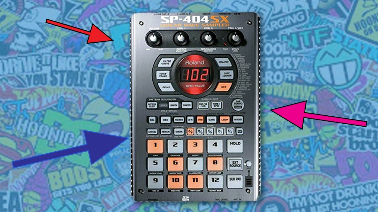 Customising your SP404sx/a 👨‍🎨 🎨🖌  (Full breakdown of options)