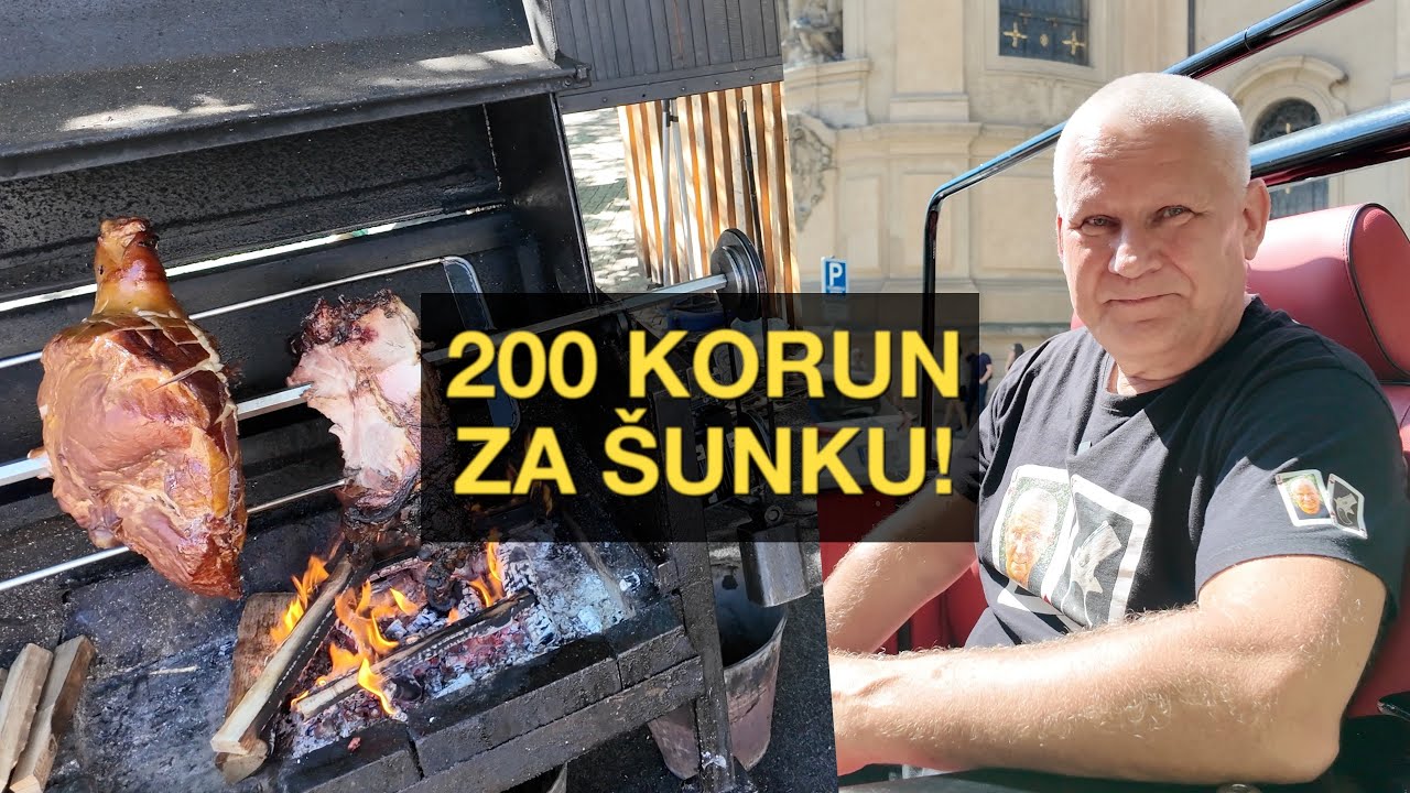 Co koupíš za 200 Kč na Staromáku? 🇨🇿 Jiří testuje STAROPRAŽSKOU ŠUNKU za turistickou cenu! 🥩