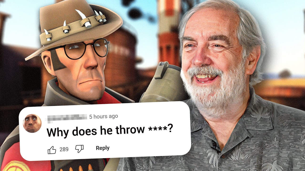 TF2 Sniper Actor Reacts to Your Comments