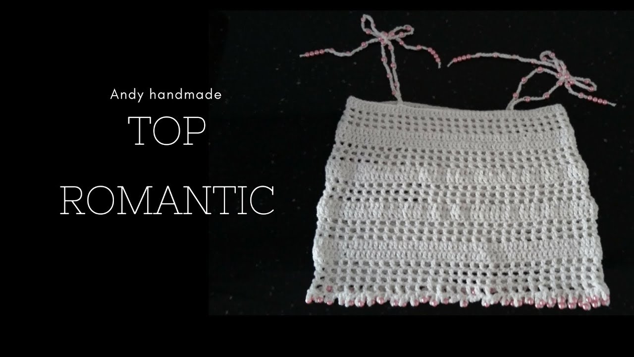 top bianco uncinetto - bimba