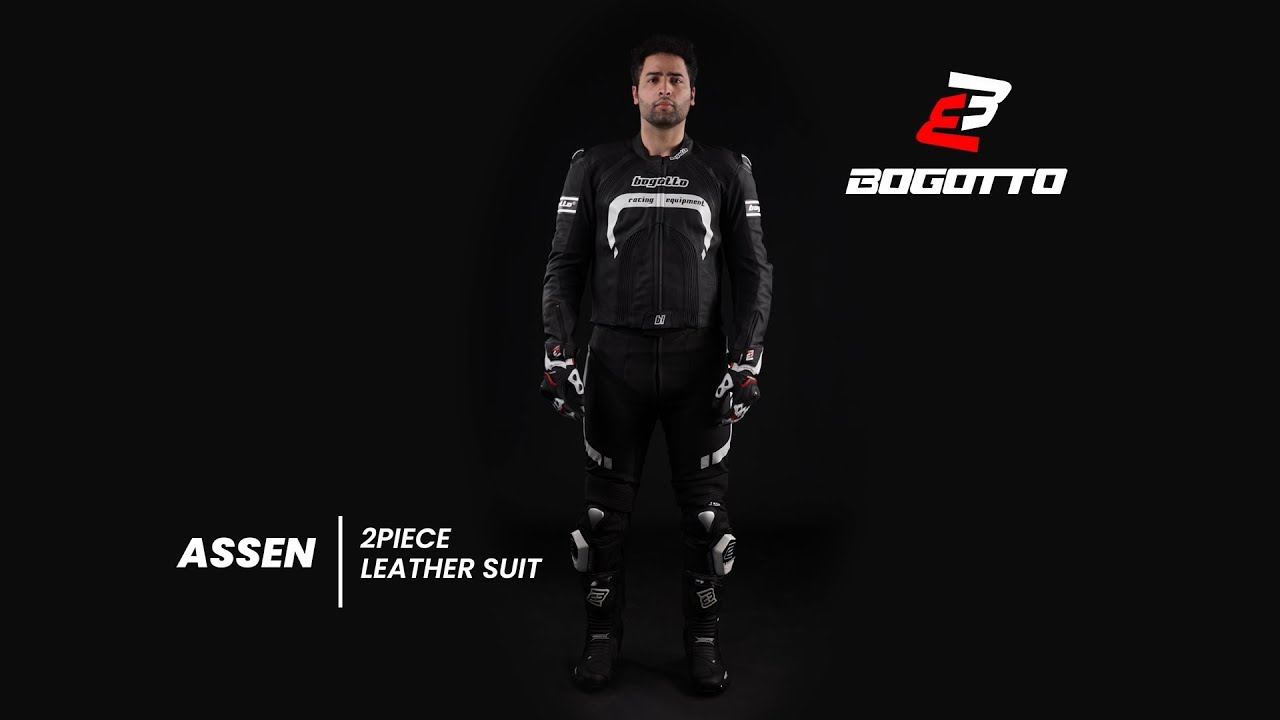 Bogotto Assen Two Piece Motorcycle Leather Suit