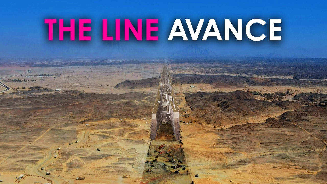 Finalement, The Line Avance bel et bien - Update 2025