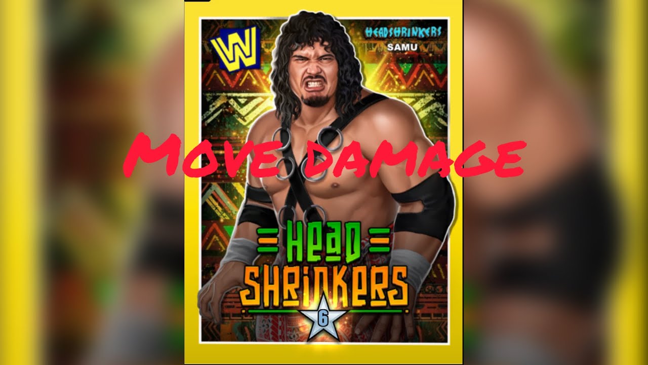 WWE Champions my 6ss showcase #2 Samu (Feud ready)