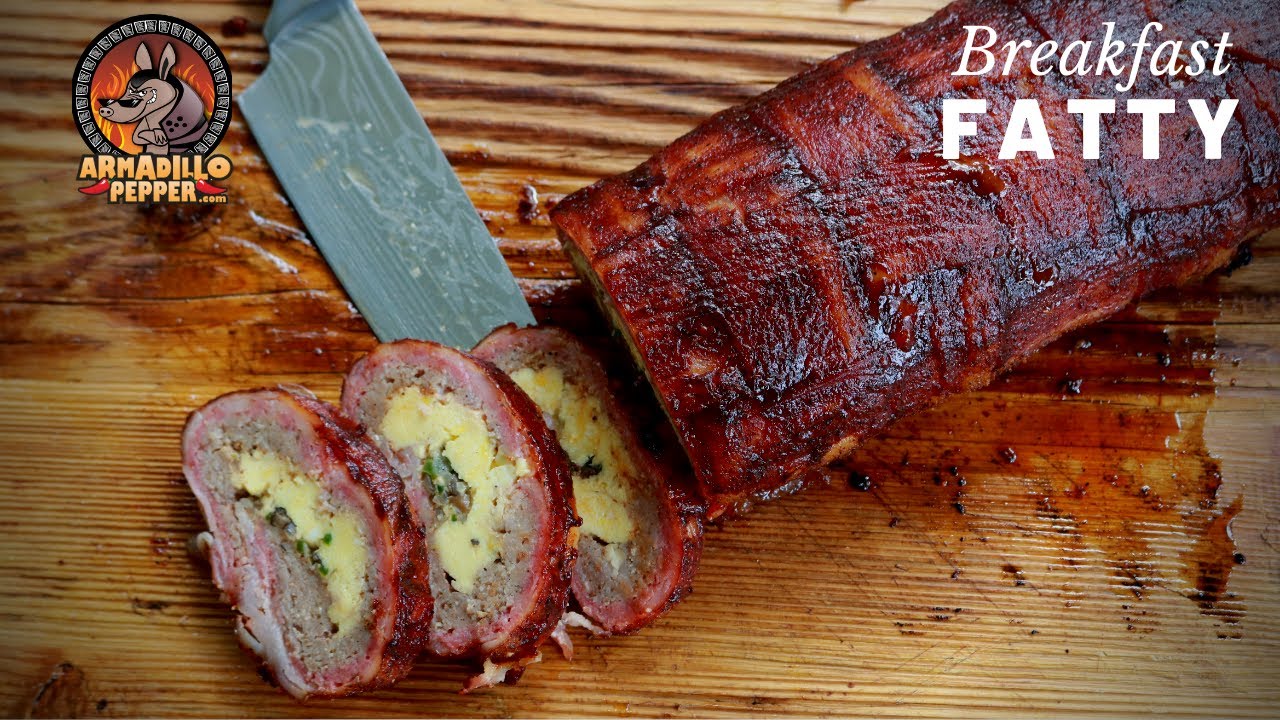 Breakfast Fatty | Pit Boss Pellet Grill