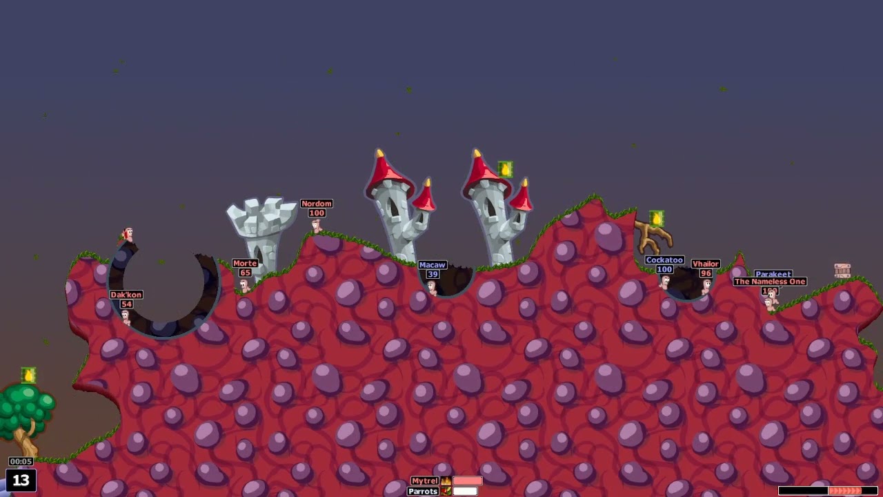 Mytrel vs Parrotwise, Match 2, Worms Armageddon Community Tournament #1, Semi Finals