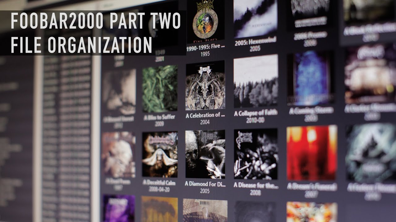 foobar2000: File Organization Using File Operations