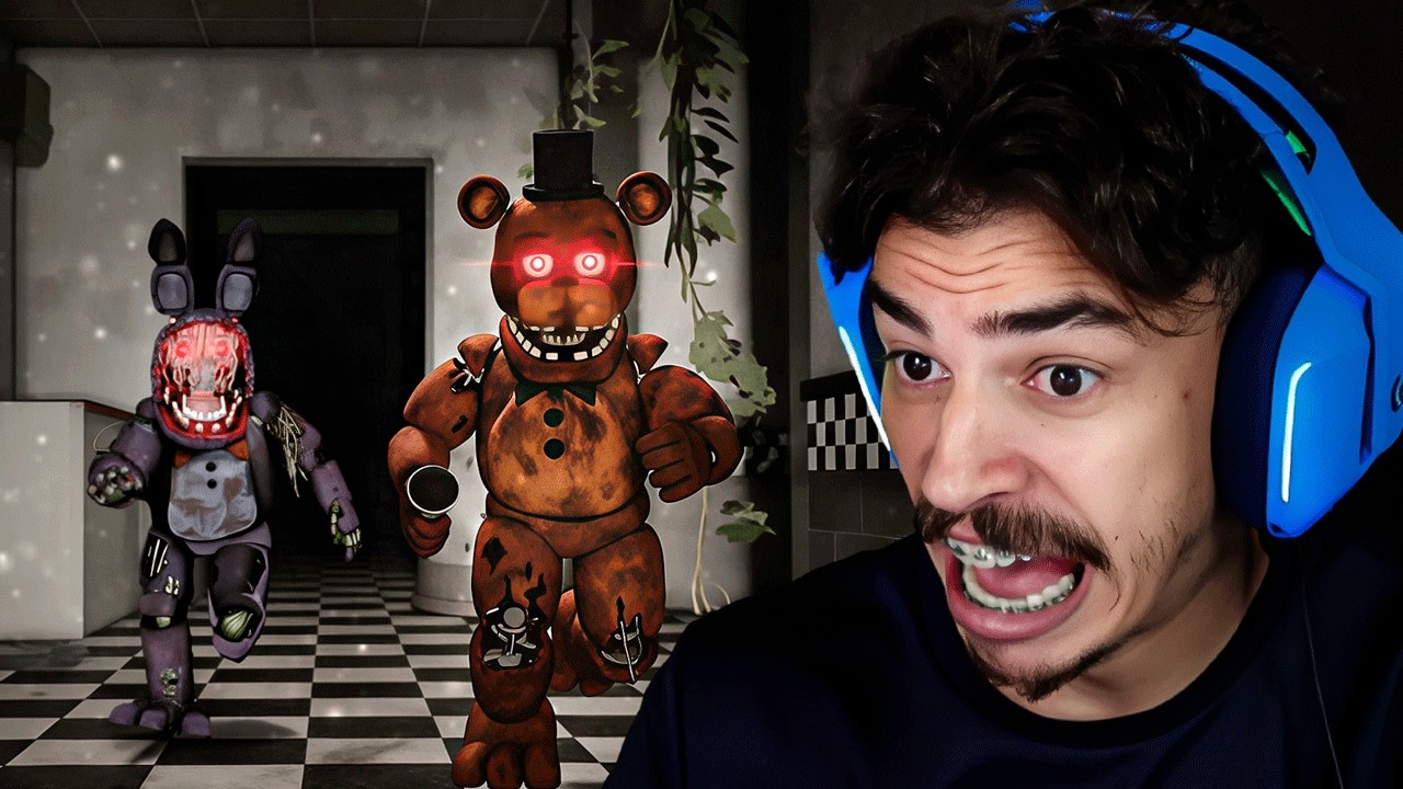 É IMPOSSÍVEL FUGIR DELES | FNAF Eternal Nights no Roblox