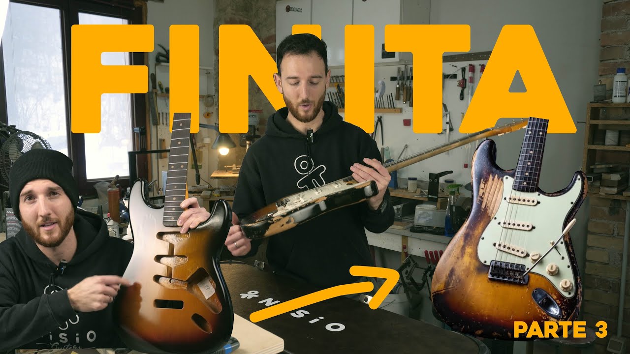 HO COSTRUITO una STRATO da ZERO: 1962 John Frusciante Replica - Parte 3