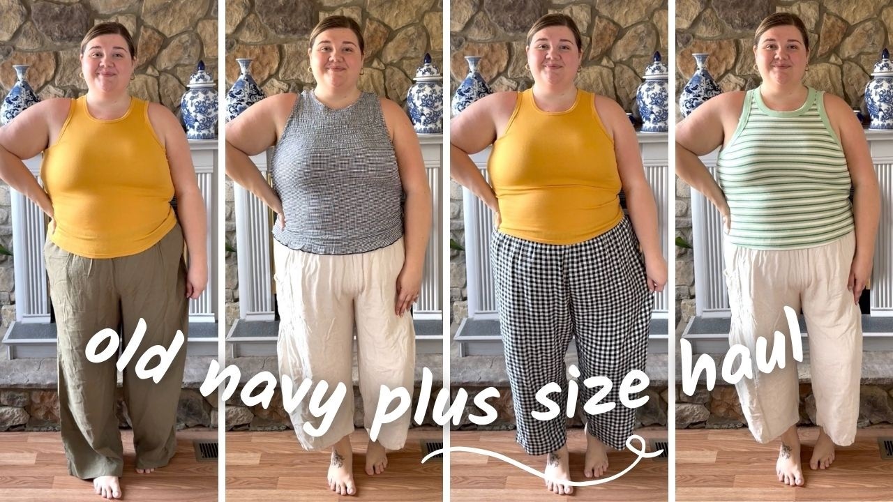 Весна пришла в Old Navy 💐💛 | Примерка одежды больших размеров