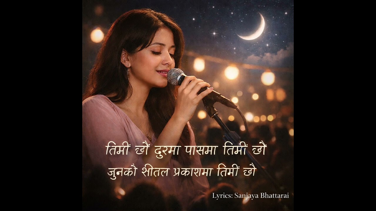तिमी छौ | Live Acoustic Female Version | AI Music