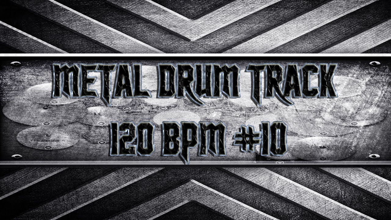 American Metal Drum Track 120 BPM (HQ,HD)
