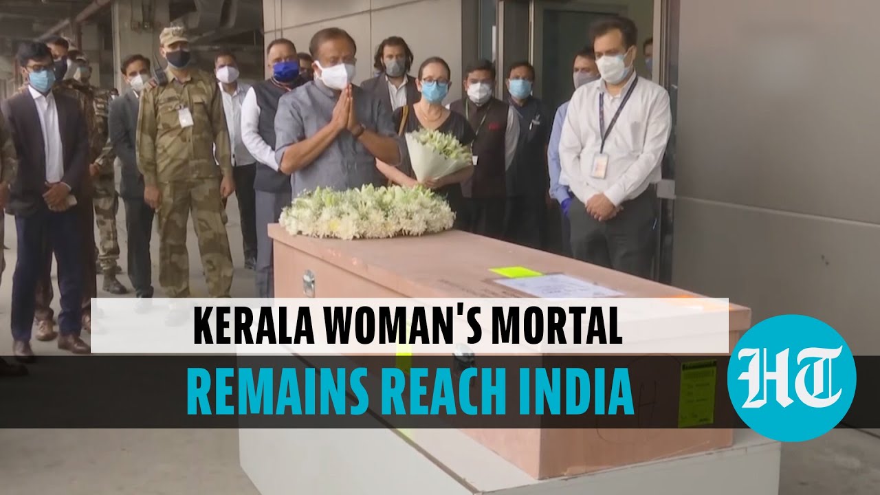 Mortal remains of Kerala woman killed in rocket attack in Israel arrive in India