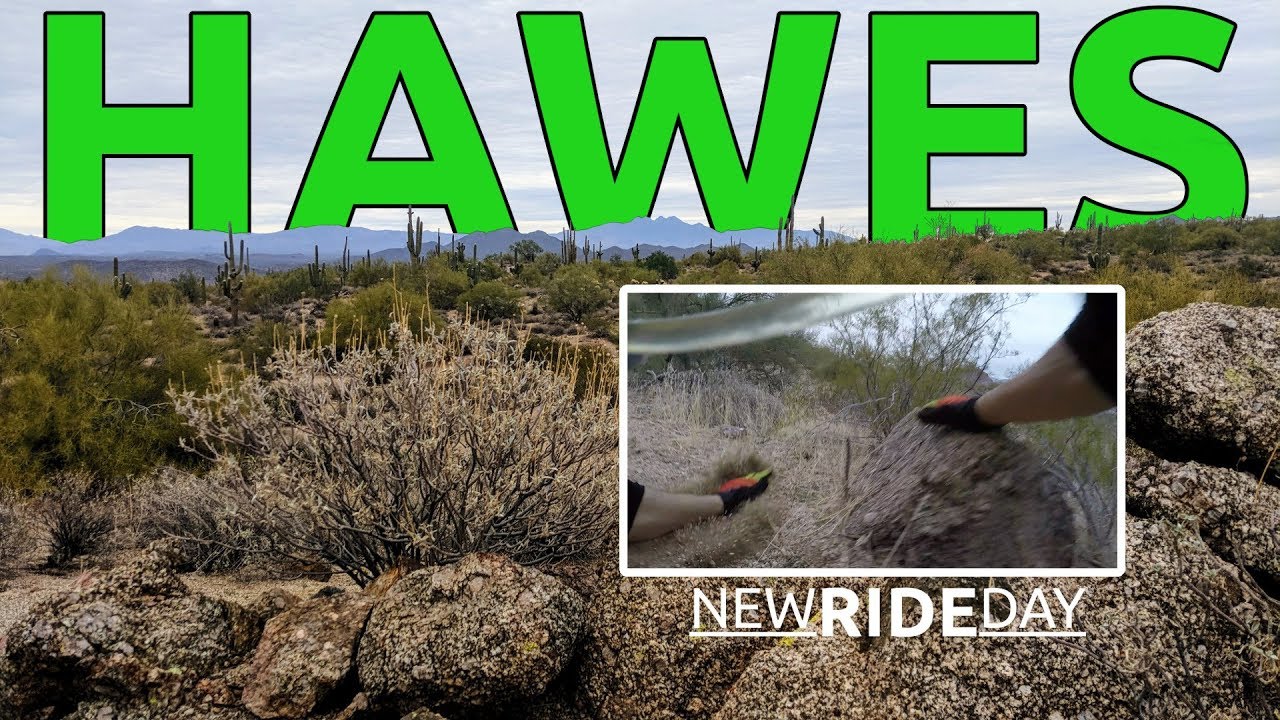 Mountain Biking The Hawes Trails In Mesa Arizona