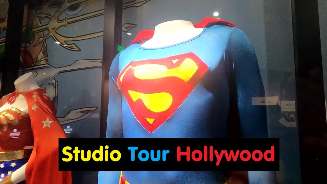 Warner Bros Studio Tour Hollywood | DC Superhero Tour |