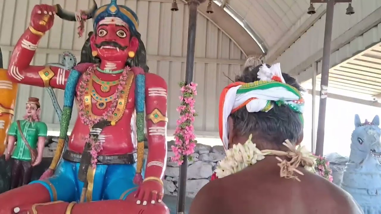 வில்லரசம்பட்ட உச்சனை காடு மகா முனியப்பன் சாமி கோவில் சிவராத்திரி பூஜை 15.2.2026