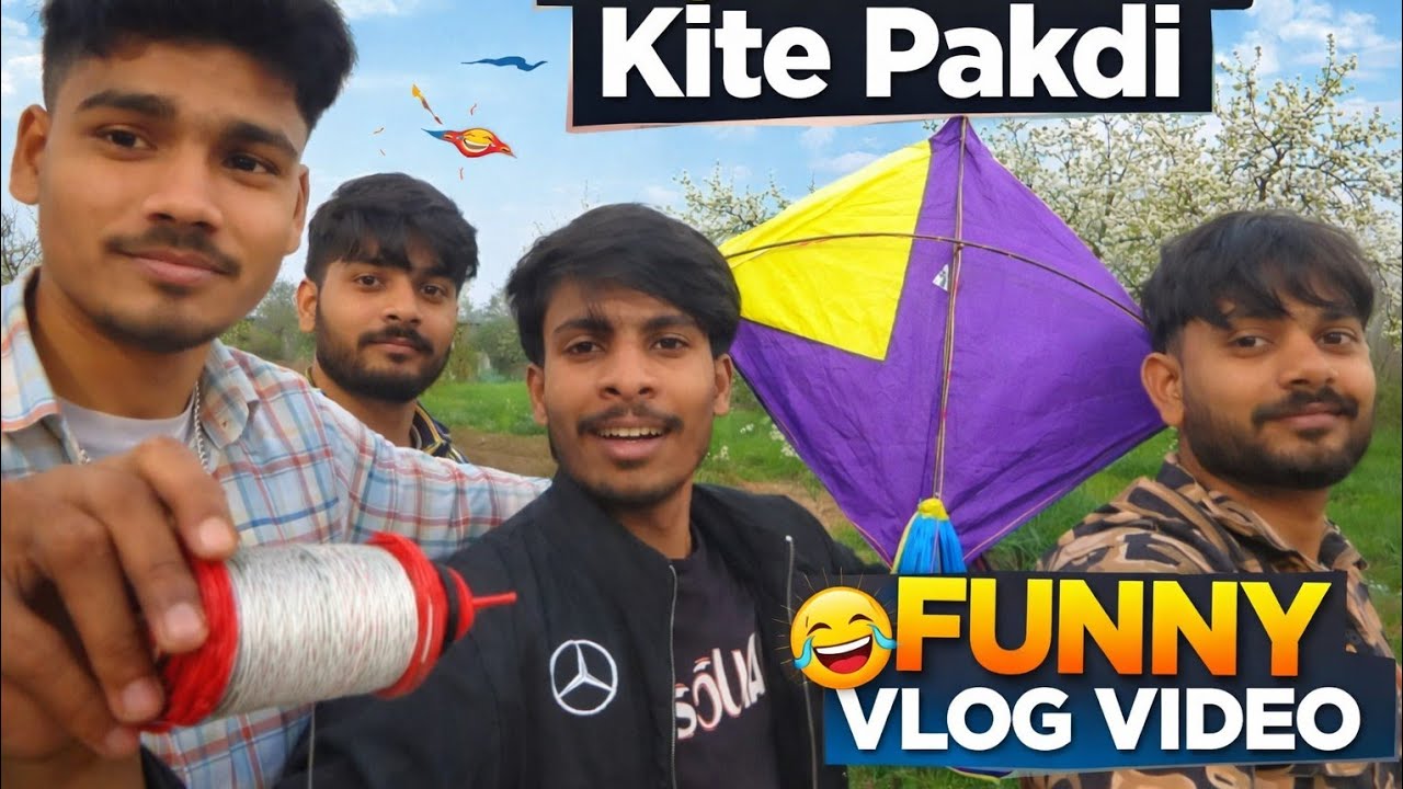 Ek Kite Ki Wajah se. Rahul or Suraj Pakde Gye 😮🤯...../@oneside_ronnie07( Subscribe My Channel)😁