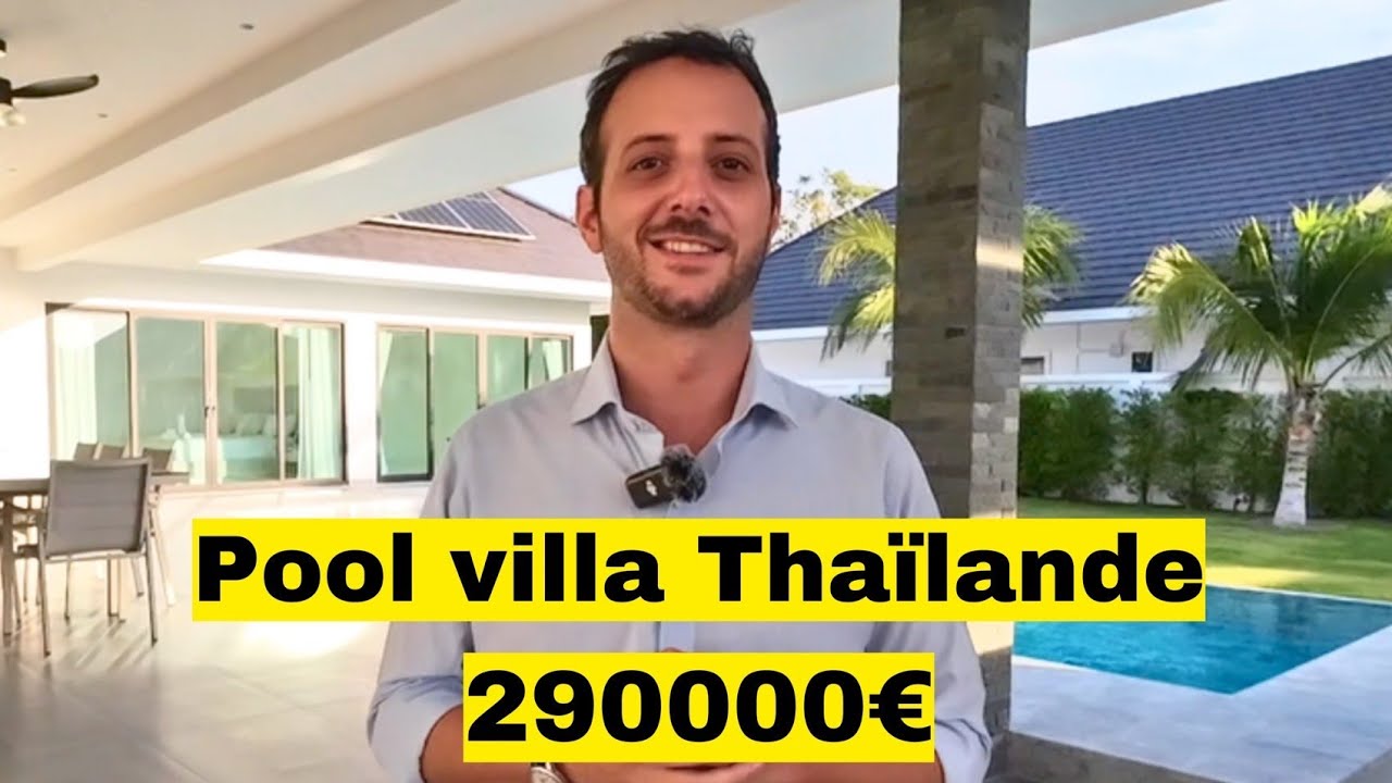 Cédric, Visites et prix pool villa en Thaïlande (haut de gamme)
