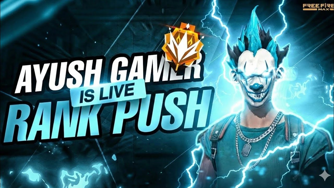 Ayush gamer  is live free fire BR rank push please subscribe 🙏🥺 view