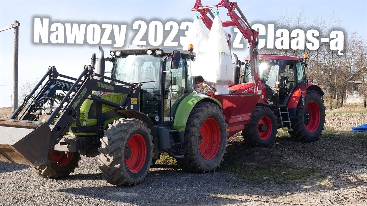 Nawozy 2023 z Claas-ą | Claas Arion 610c | Agro FilNas