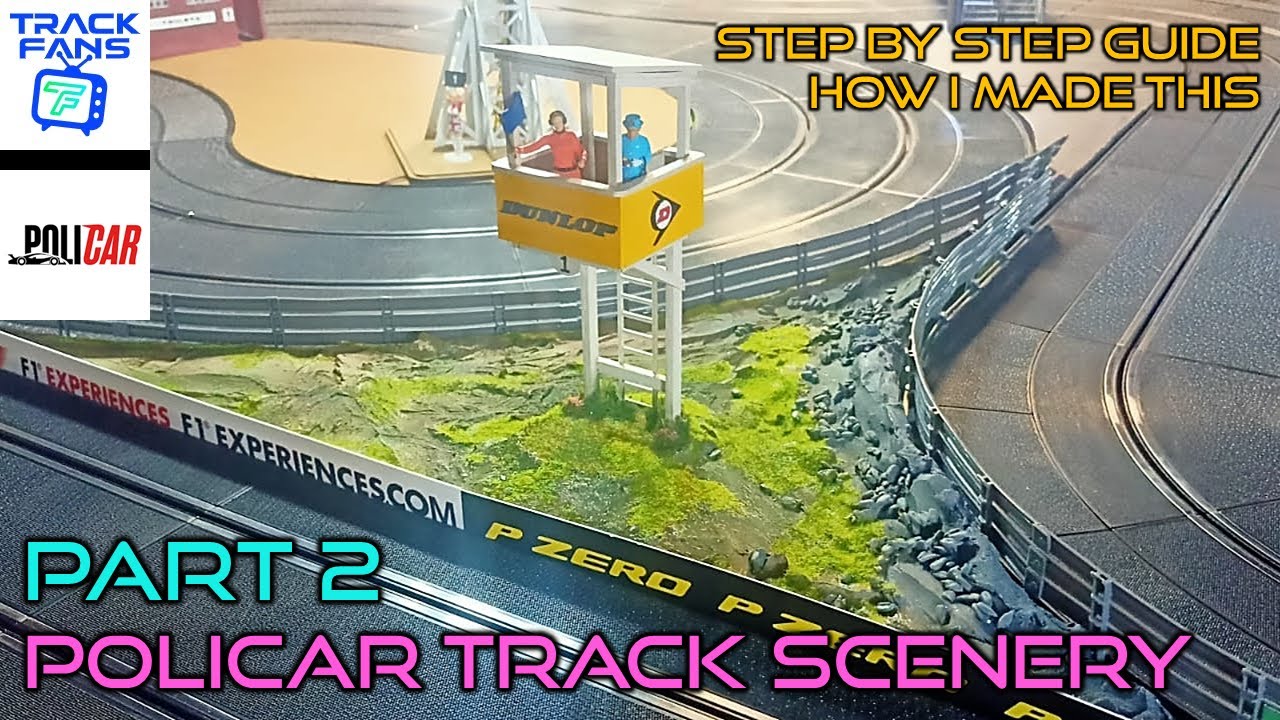 Slot Track Scenery build - What will it look like? #slotcar #scalextric #modelbuilding