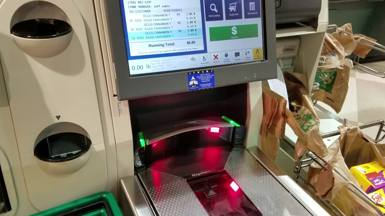 Harris Teeter self checkout