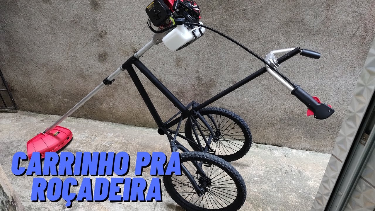 MOSTRANDO O PROJETO DO CARRINHO PRA ROÇADEIRA