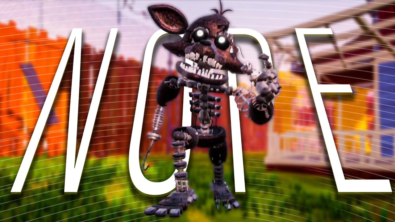 Podpalony Foxy ZNISZCZYŁ Hello Neighbor.