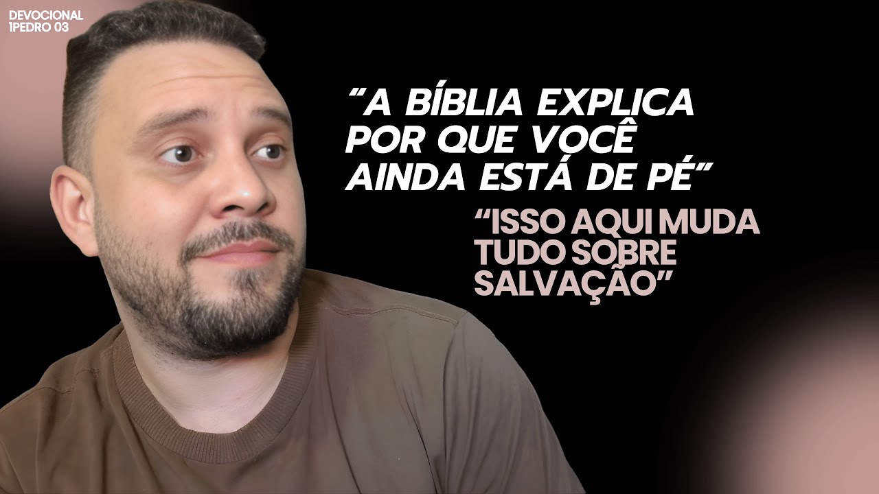 1 Pedro Verso por Verso #03 / Graça não é misericórdia (e isso muda tudo).