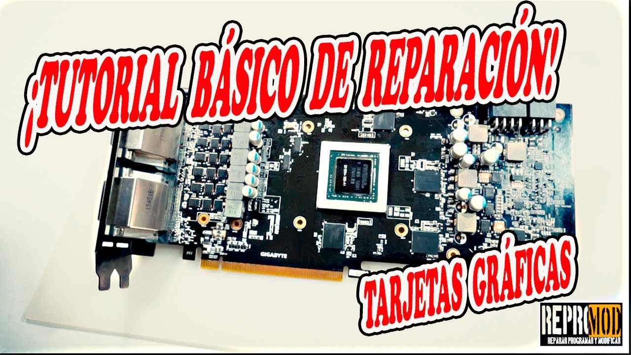 &iexcl;ANTES DE REPARAR TU GR&Aacute;FICA MIRA ESTE VIDEO! C&Oacute;MO REVISAR LA TARJETA GR&Aacute;FICA PASO A PASO.