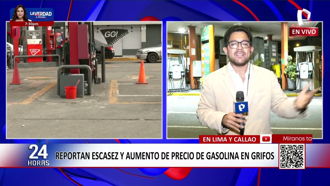 Reportan escasez y alza del precio de la gasolina en grifos de Lima y Callao