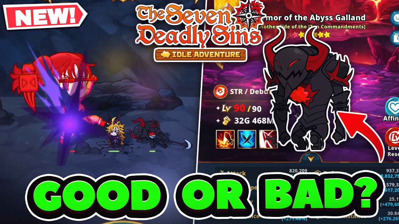 IS THE NEW GALLAND WORTH SUMMONING? | 7DS: Idle Adventure!