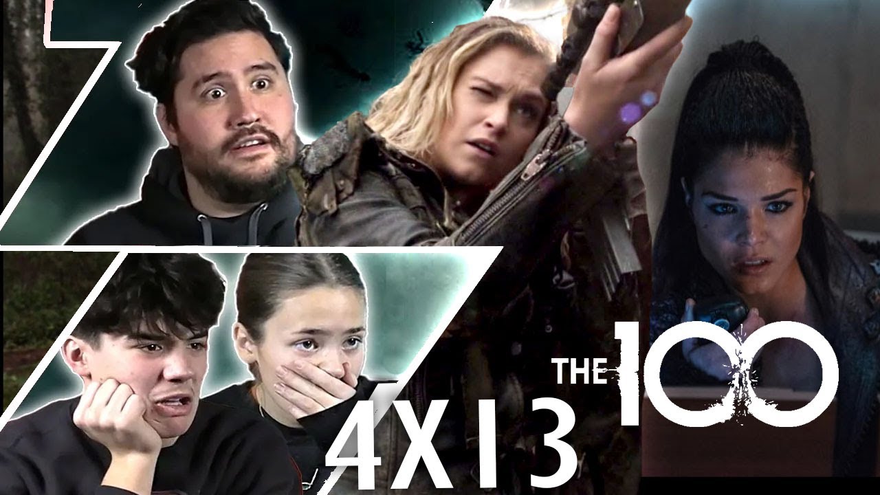 First Time Watching The 100 4x13 | 