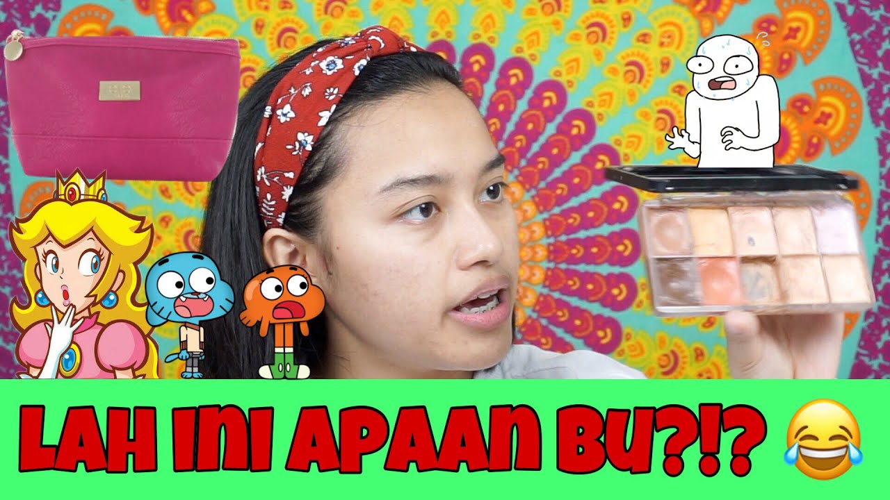 MAKEUPAN PAKE ALAT MAKEUP IBU!! GAK ADA POWDER SAMSEK WOY!!!😭