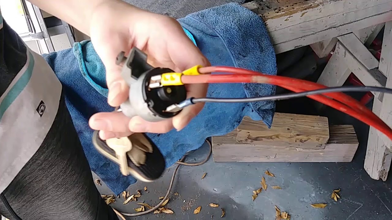 How to wire a vw motor to hot run test