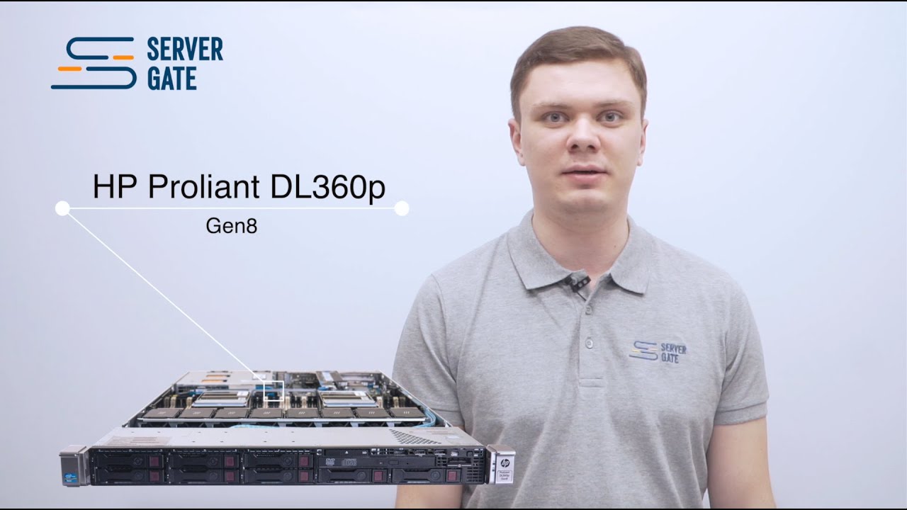Обзор сервера HP ProLiant DL360p Gen8