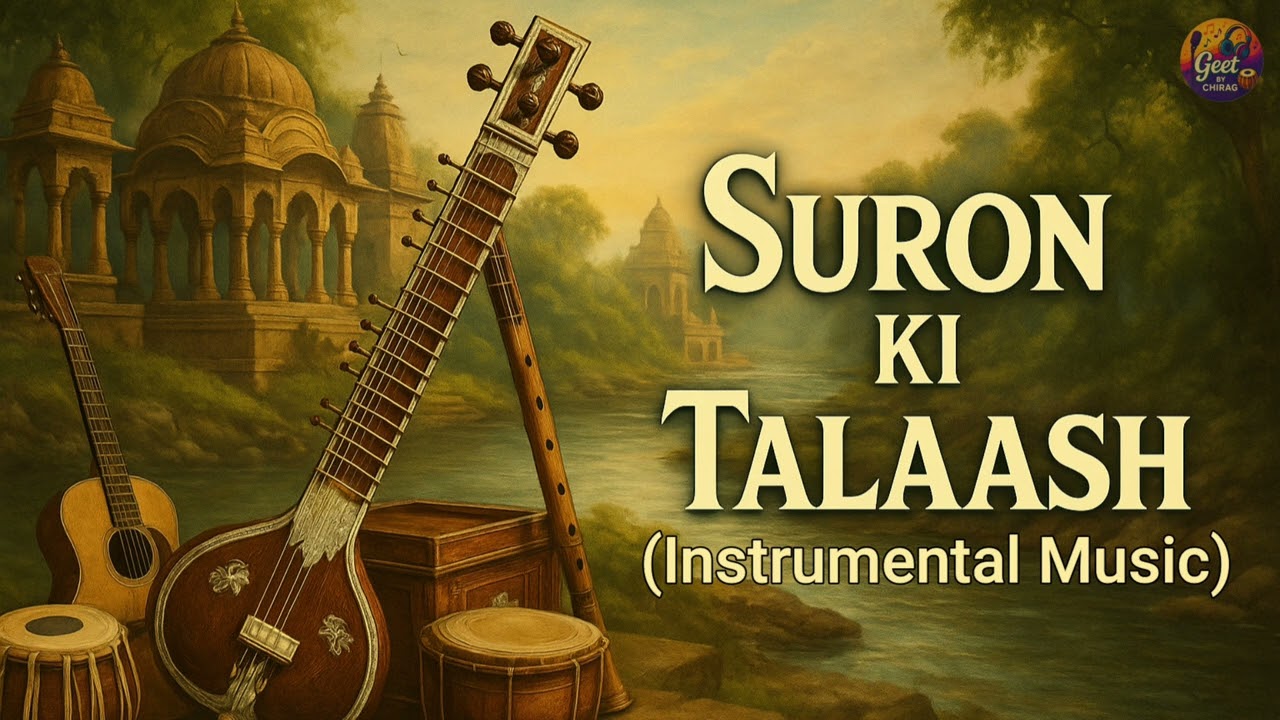 Suron Ki Talaash | Ethereal Sitar & Tabla Instrumental Journey | Geet By Chirag