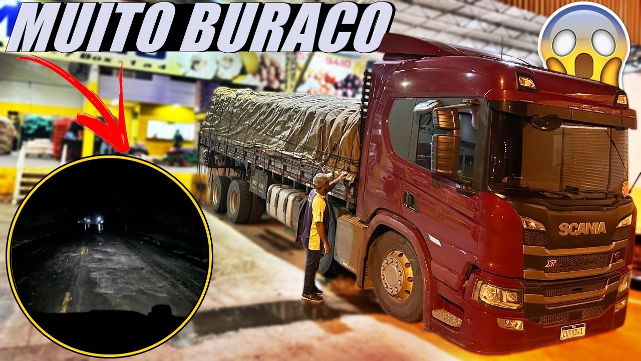 PARANÁ X CEASA DO GOIÂNIA , NÃO TÁ DANDO NAIS PRA FAZER HORÁRIO ÀS RODOVIAS NÃO AJUDA !!