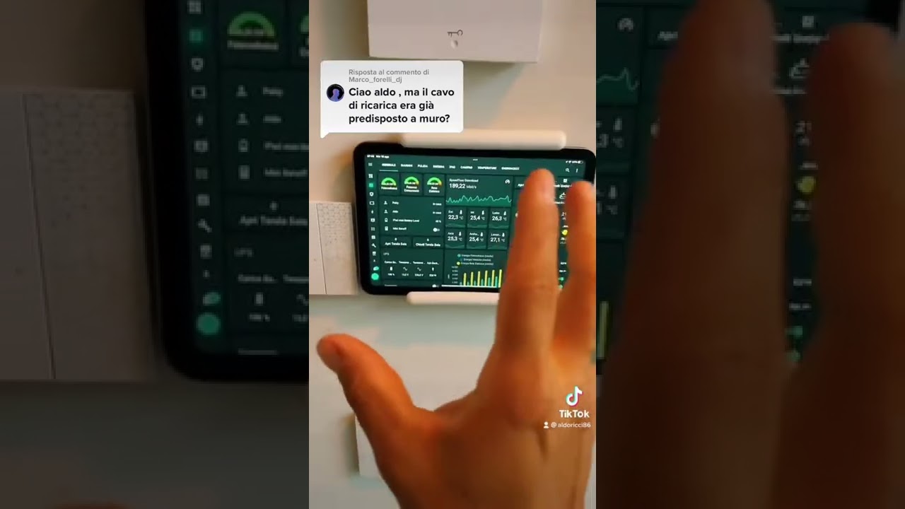 #smarthome iPad come centro di controllo