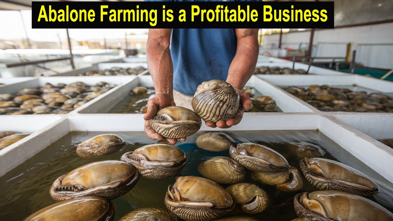 Abalone Farming - How to Start a Business Abalone Farm - Smart Farming for Marine Areas