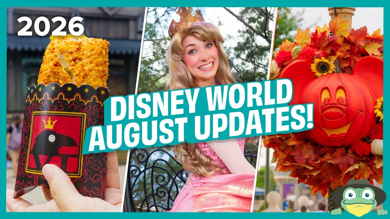 Новости Walt Disney World за август 2026 года | Хэллоуинская вечеринка, фестиваль Food & Wine, Si...