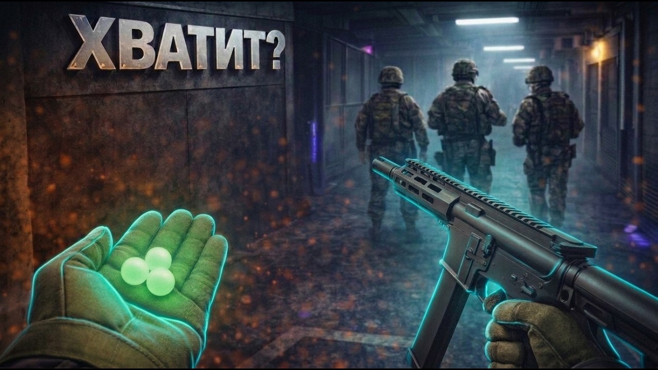 Экономим шары | CQB AIRSOFT HIGHLIGHTS