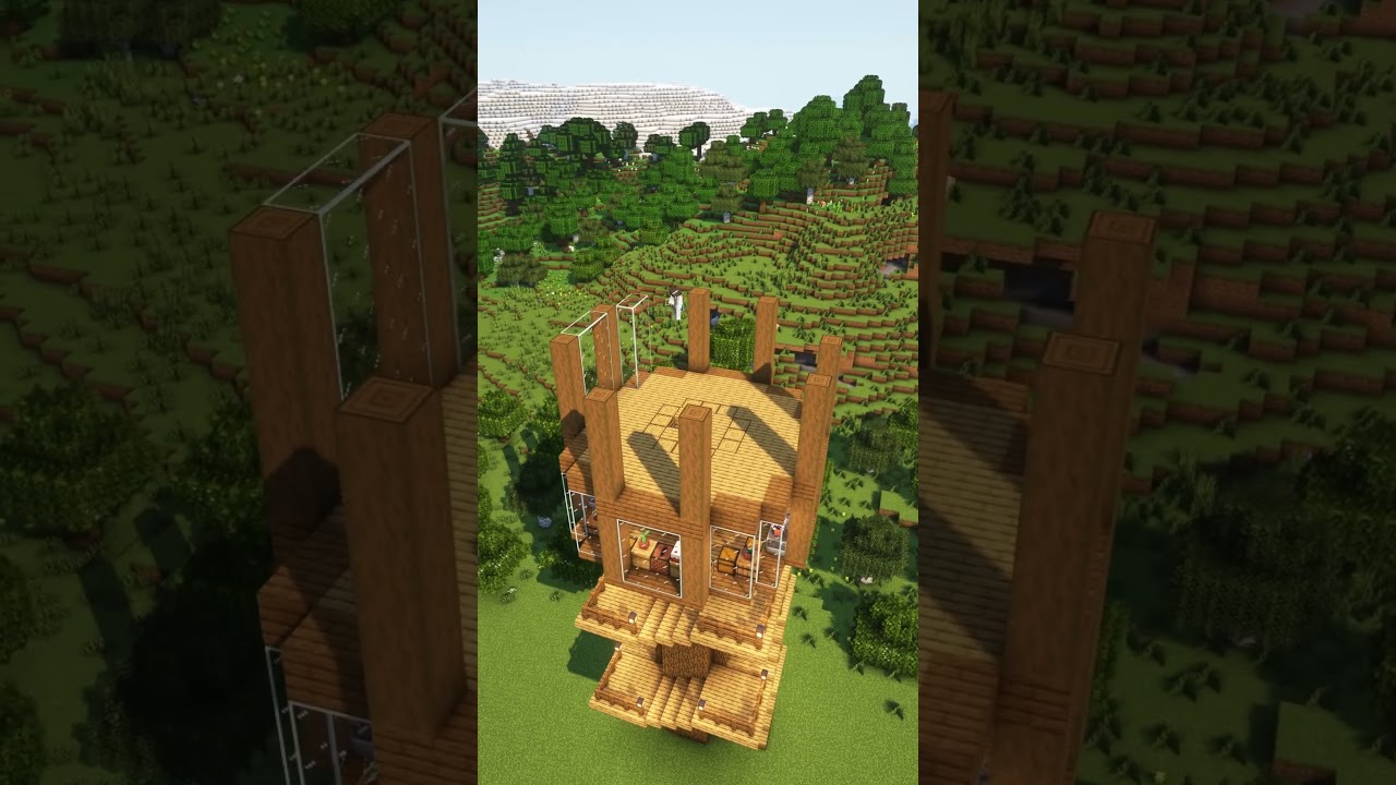 Minecraft Treehouse🏠 #minecraft
